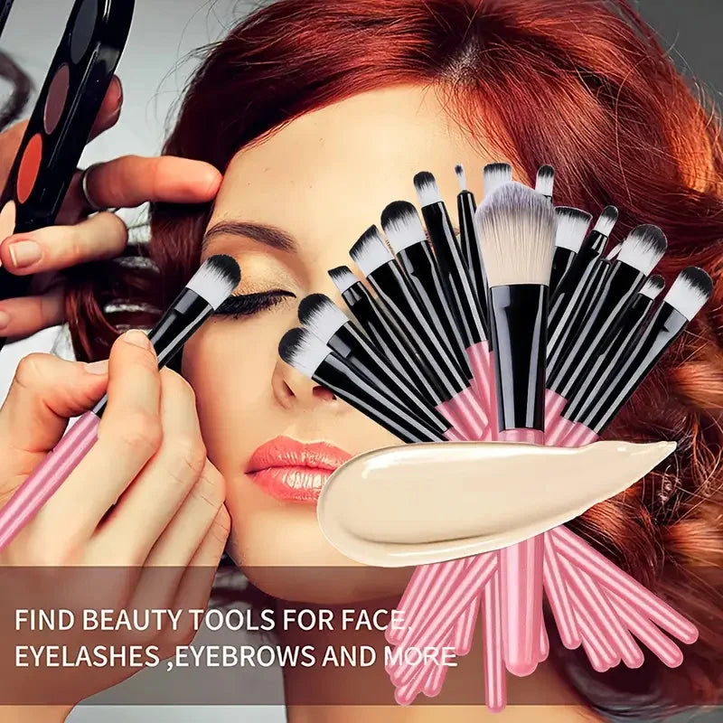 20-Piece Makeup Brush Set