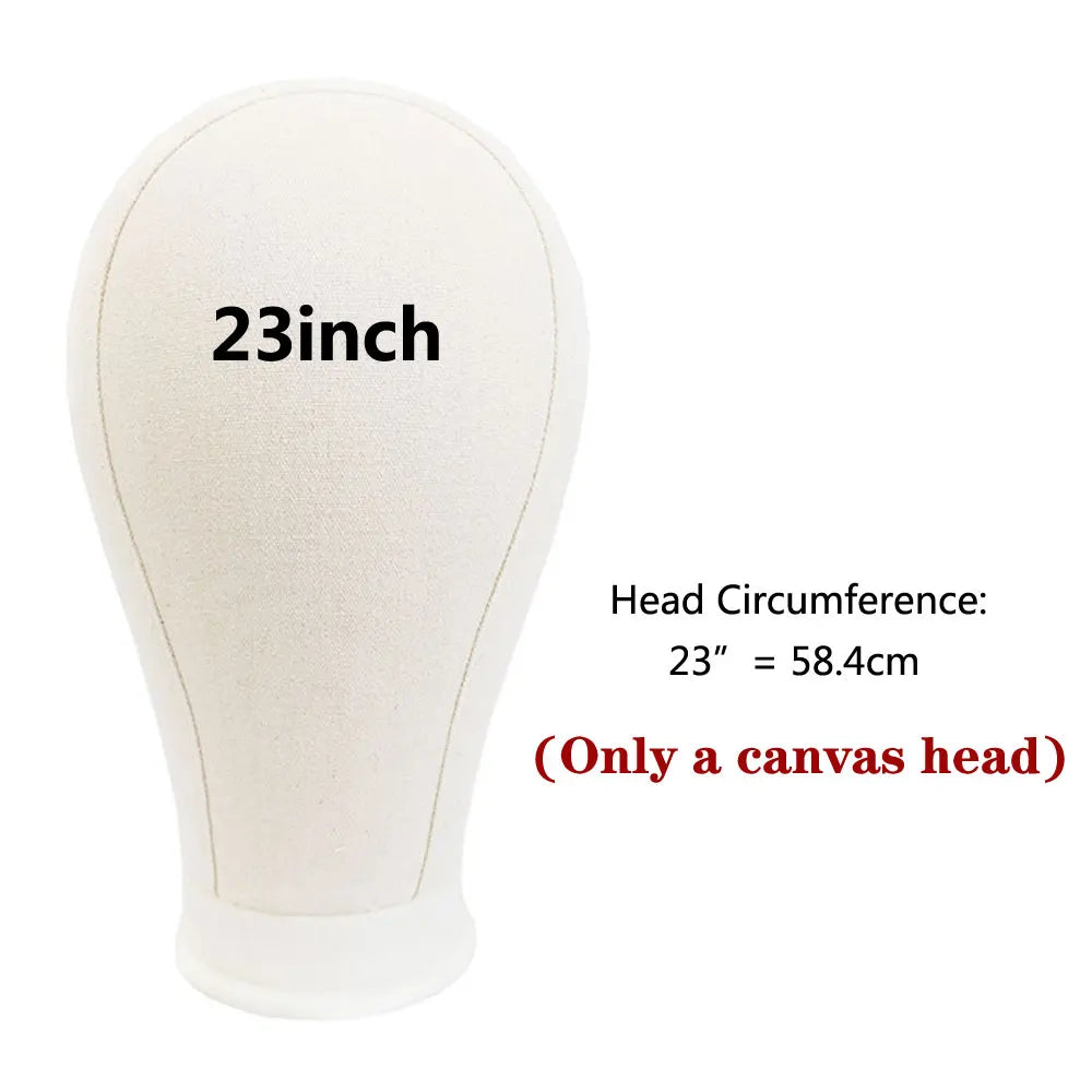 Pro Canvas Wig Head Set