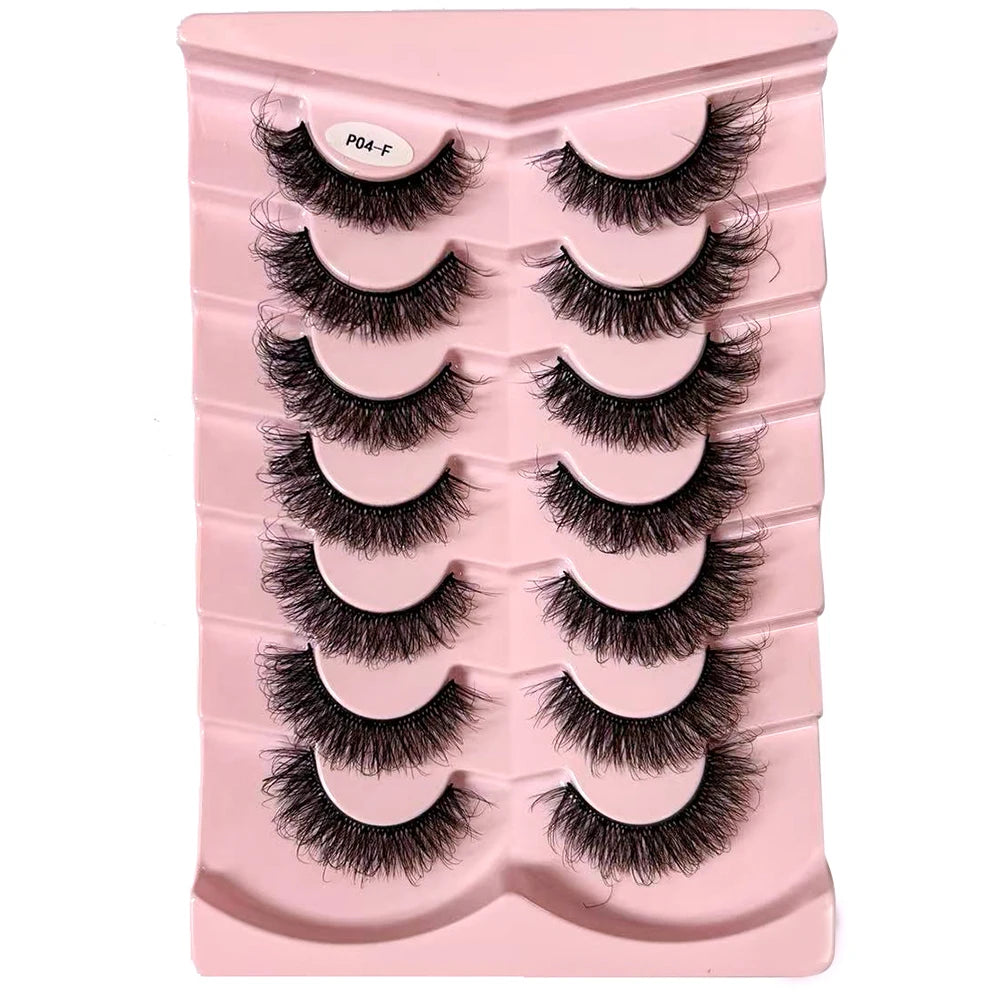 7-Pair Wispy Faux Mink Strip Lash Set