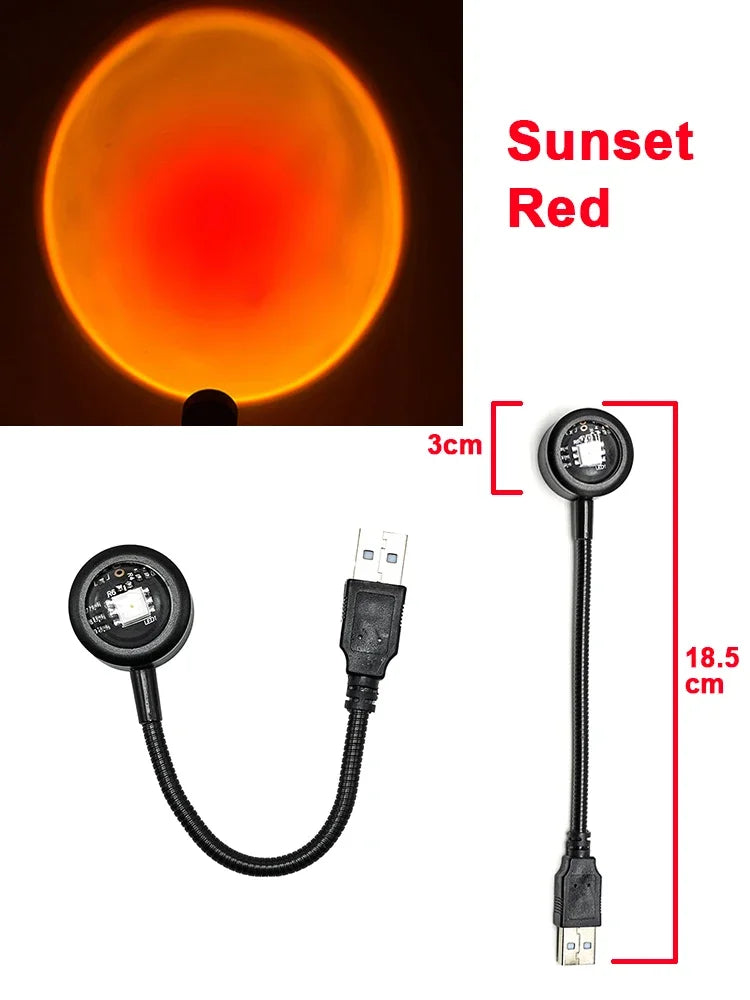 Sunset Glow Projector Lamp