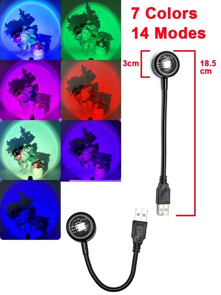 Sunset Glow Projector Lamp