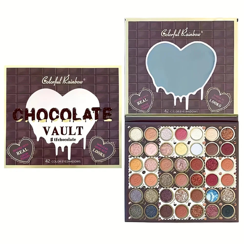 Chocolate Rainbow Eyeshadow Palette