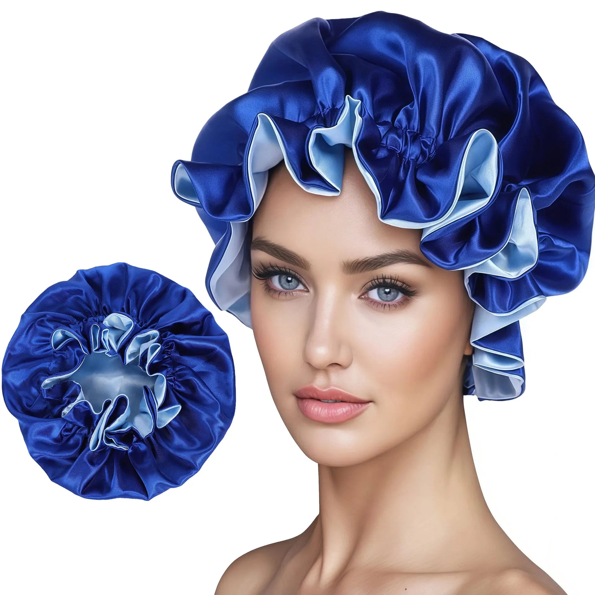 Reversible Satin Bonnet