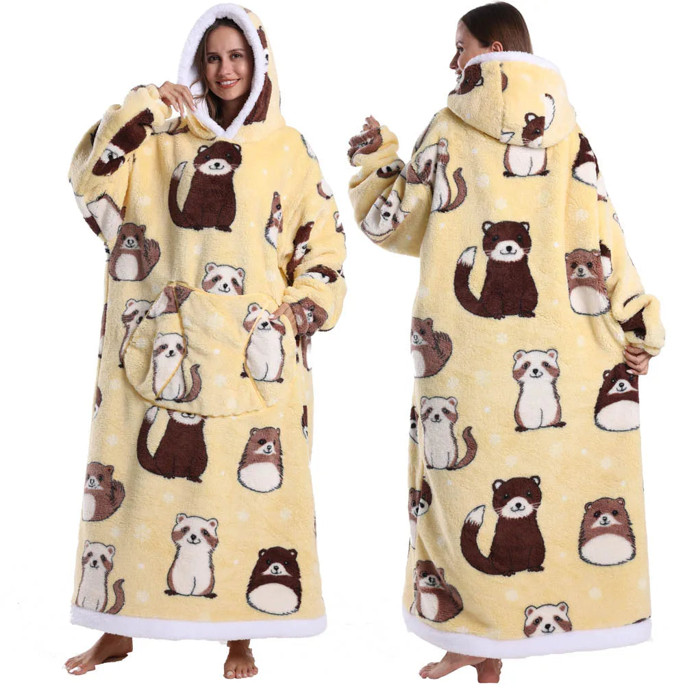 Halloween Oversized Wearable Blanket