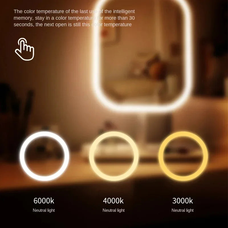 LumiGlow LED Vanity Mirror