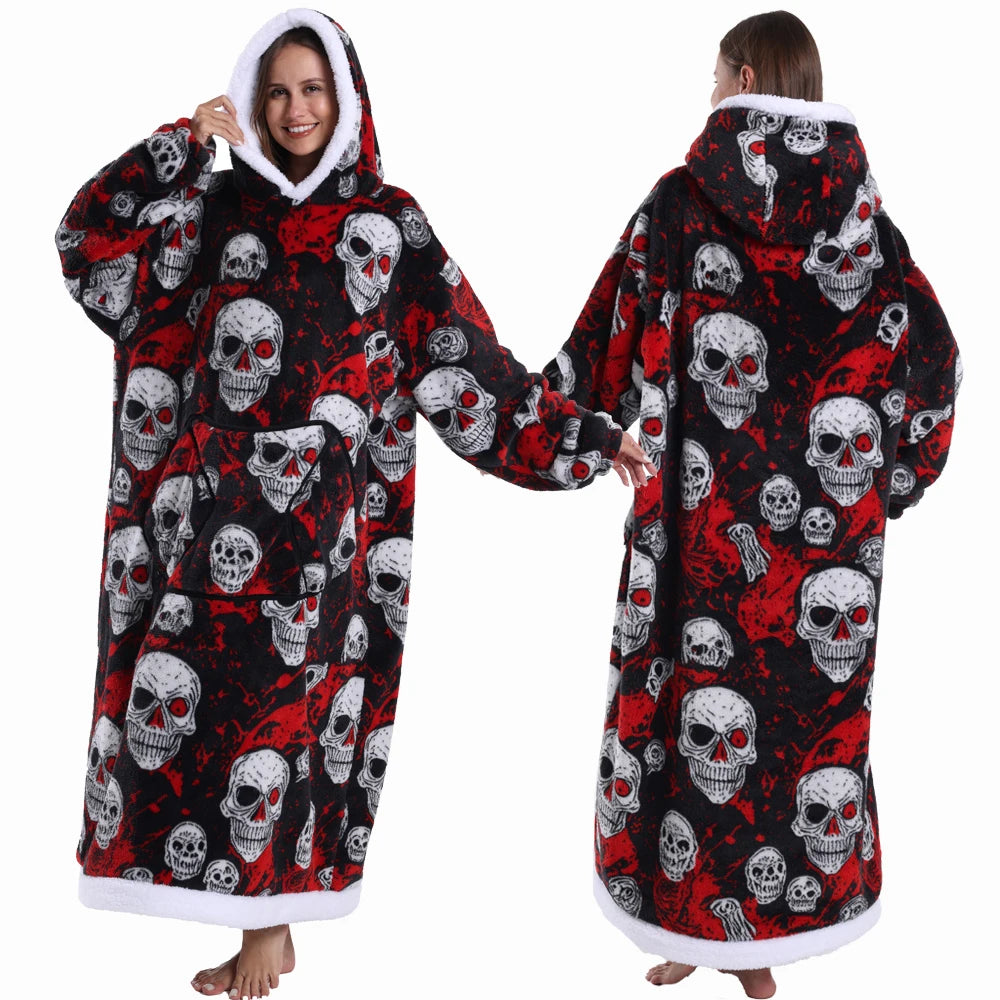 Halloween Oversized Wearable Blanket