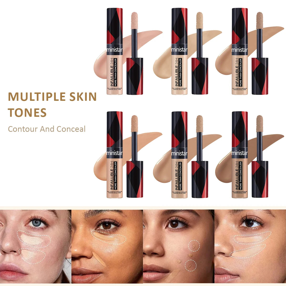 Full Coverage Waterproof Concealer