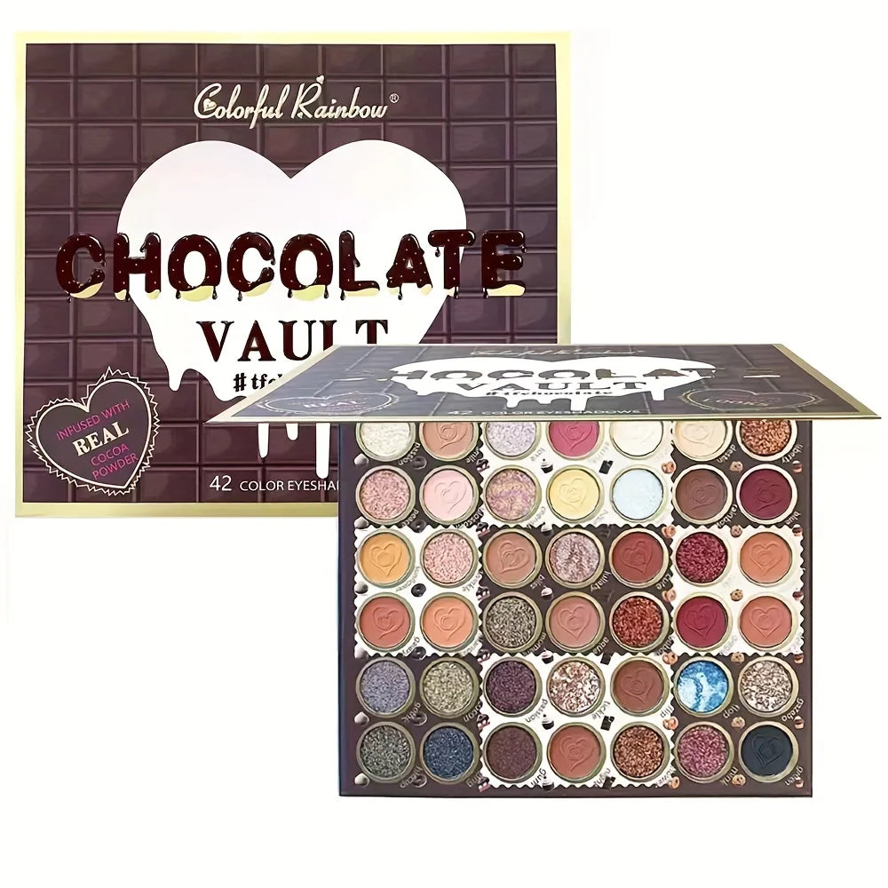 Chocolate Rainbow Eyeshadow Palette