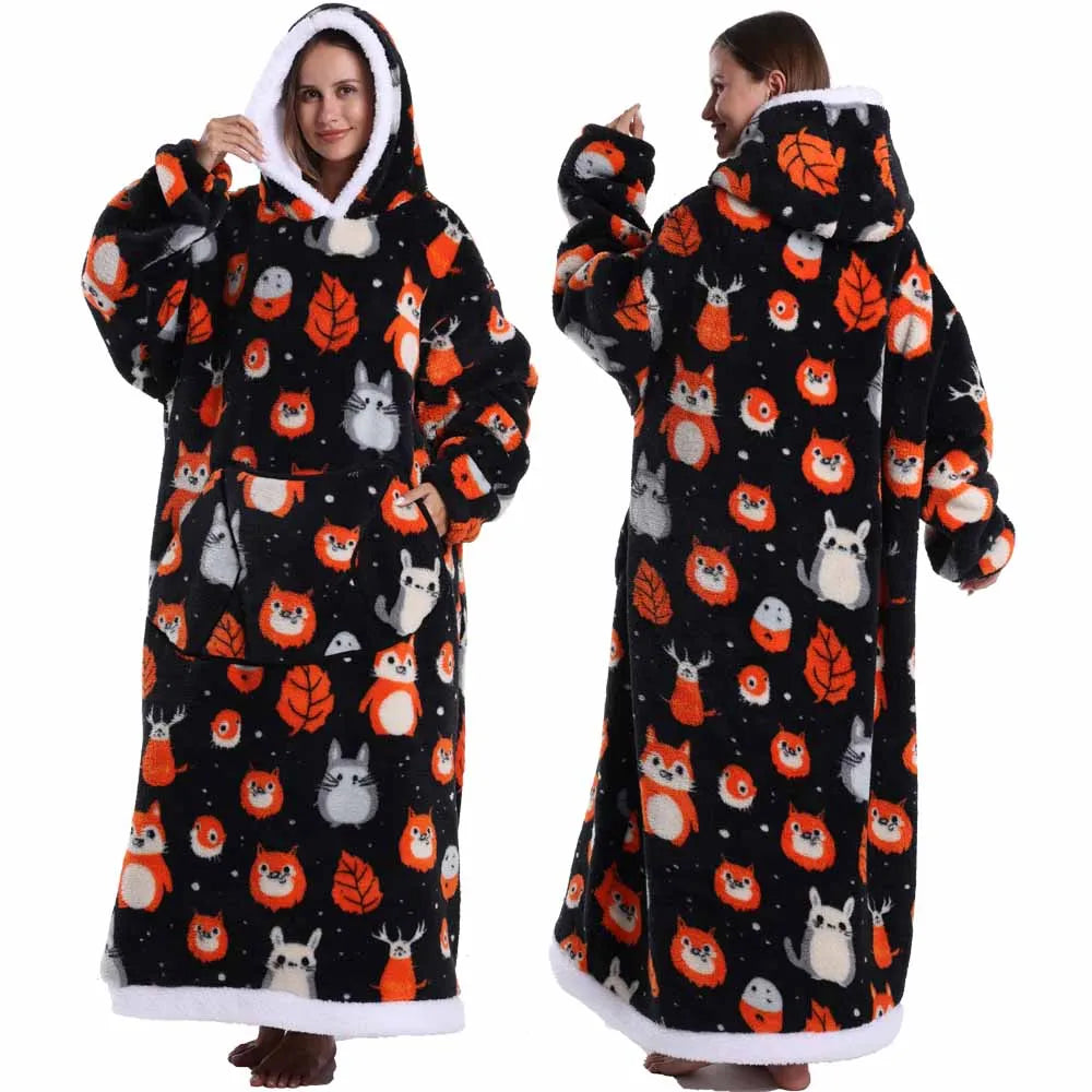 Halloween Oversized Wearable Blanket