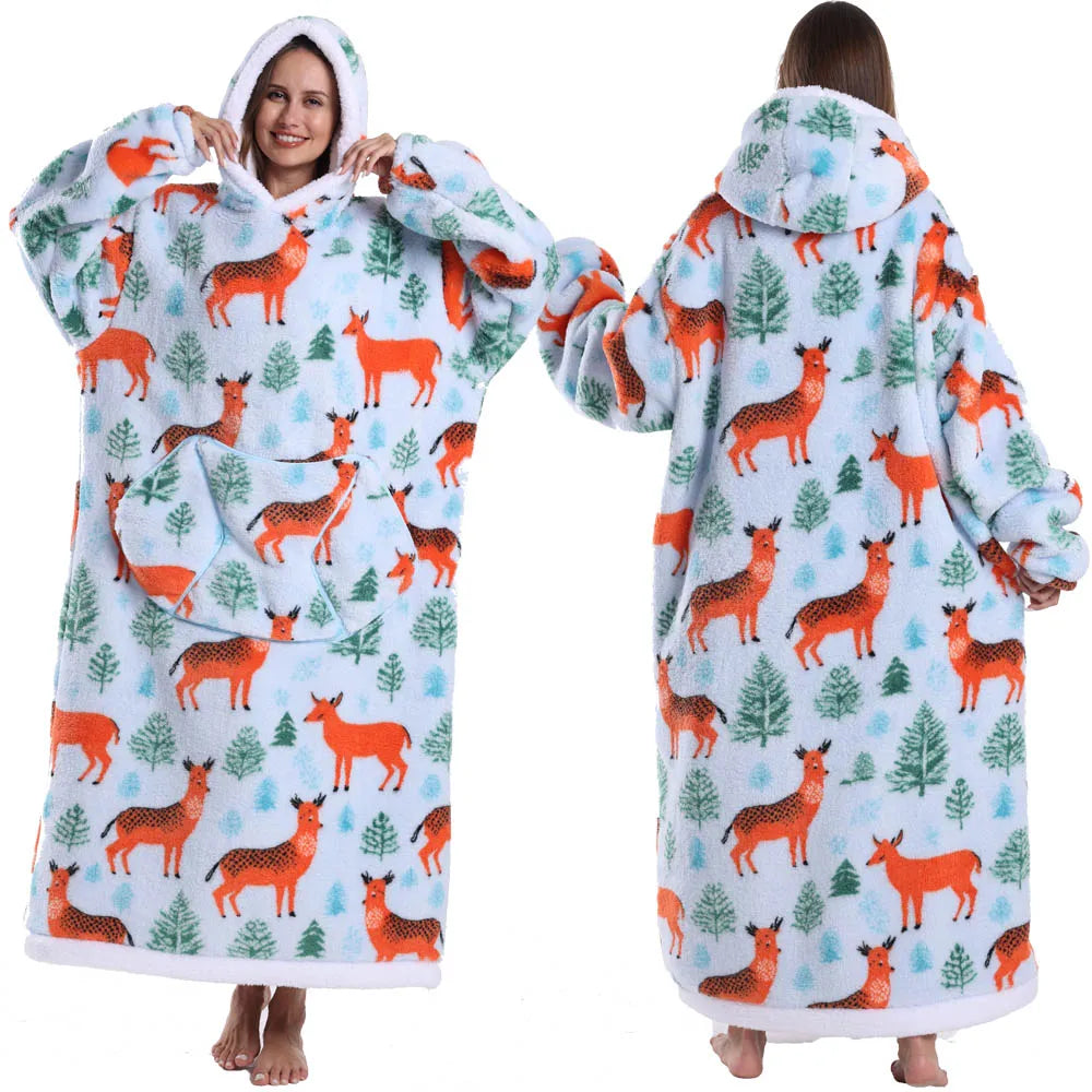 Halloween Oversized Wearable Blanket