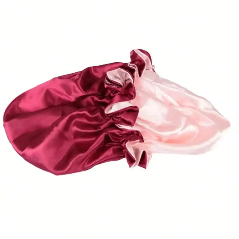 Reversible Satin Bonnet