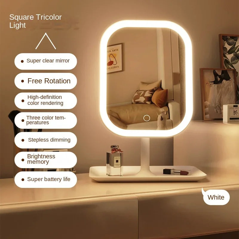LumiGlow LED Vanity Mirror