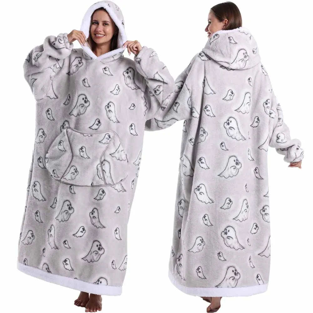 Halloween Oversized Wearable Blanket