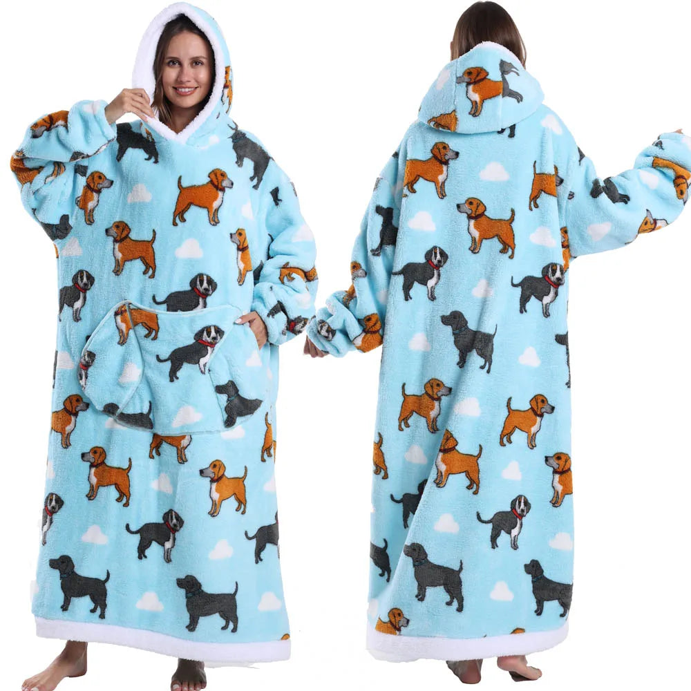 Halloween Oversized Wearable Blanket