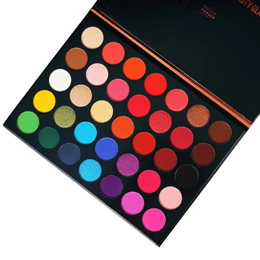 35 Color Matte &amp; Shimmer Eyeshadow Palette