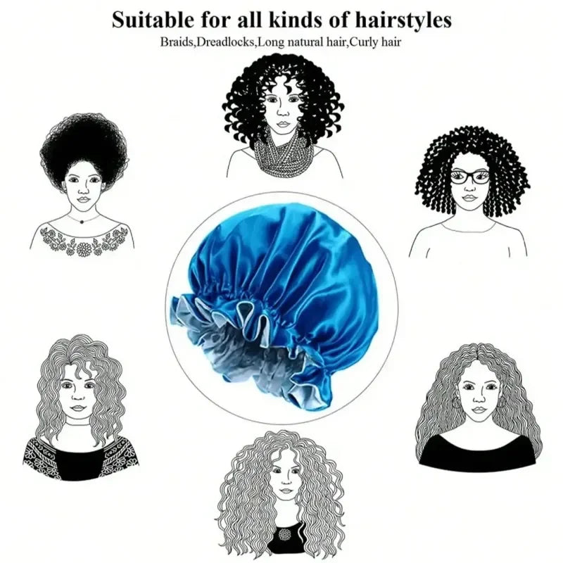 Reversible Satin Bonnet