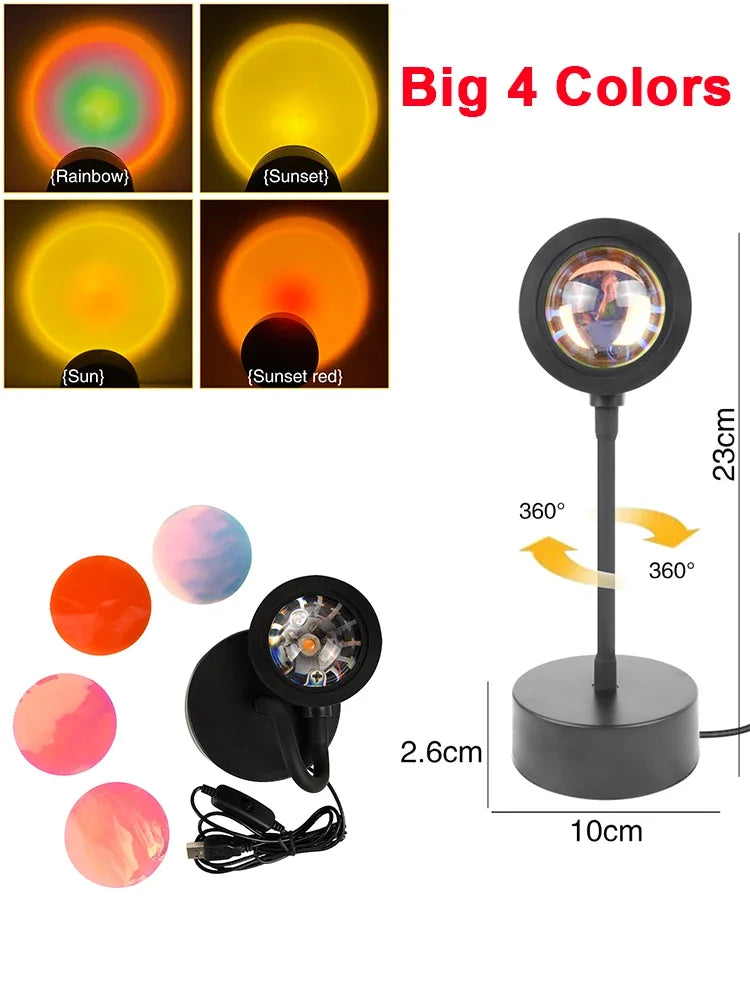 Sunset Glow Projector Lamp