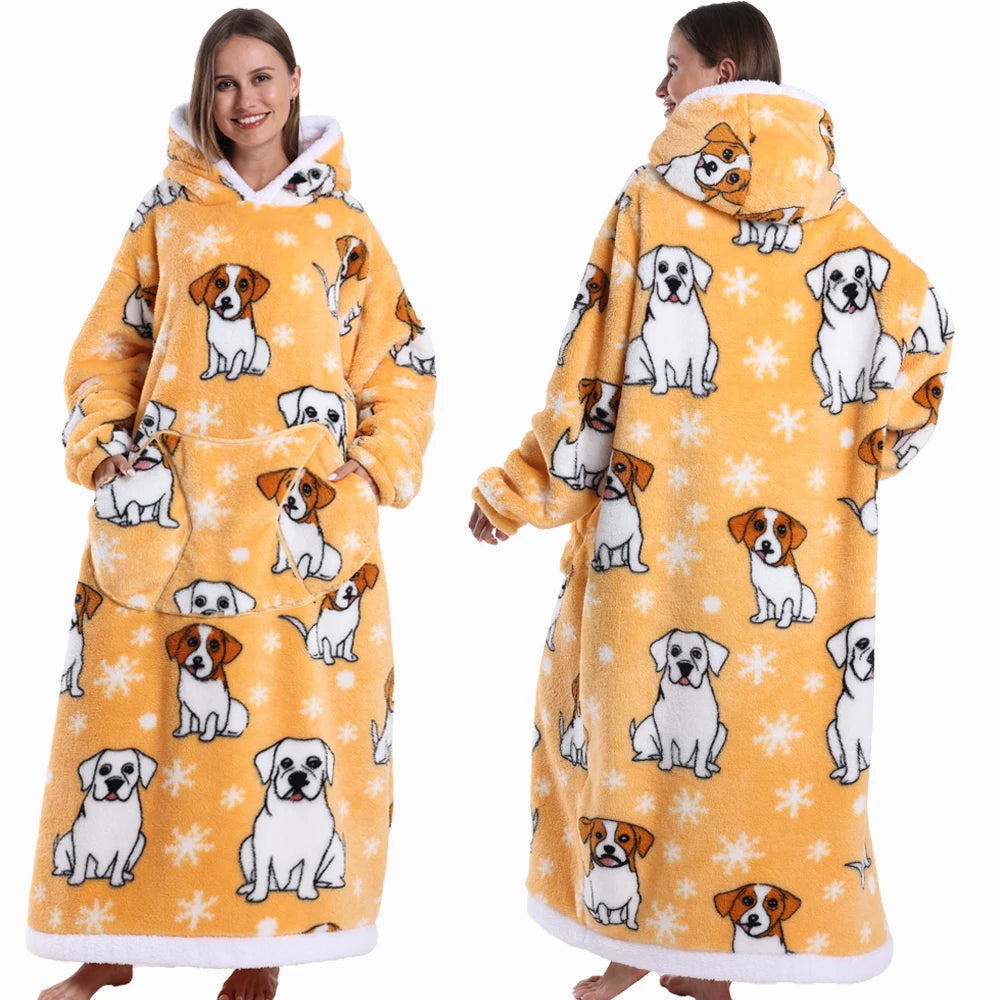 Halloween Oversized Wearable Blanket