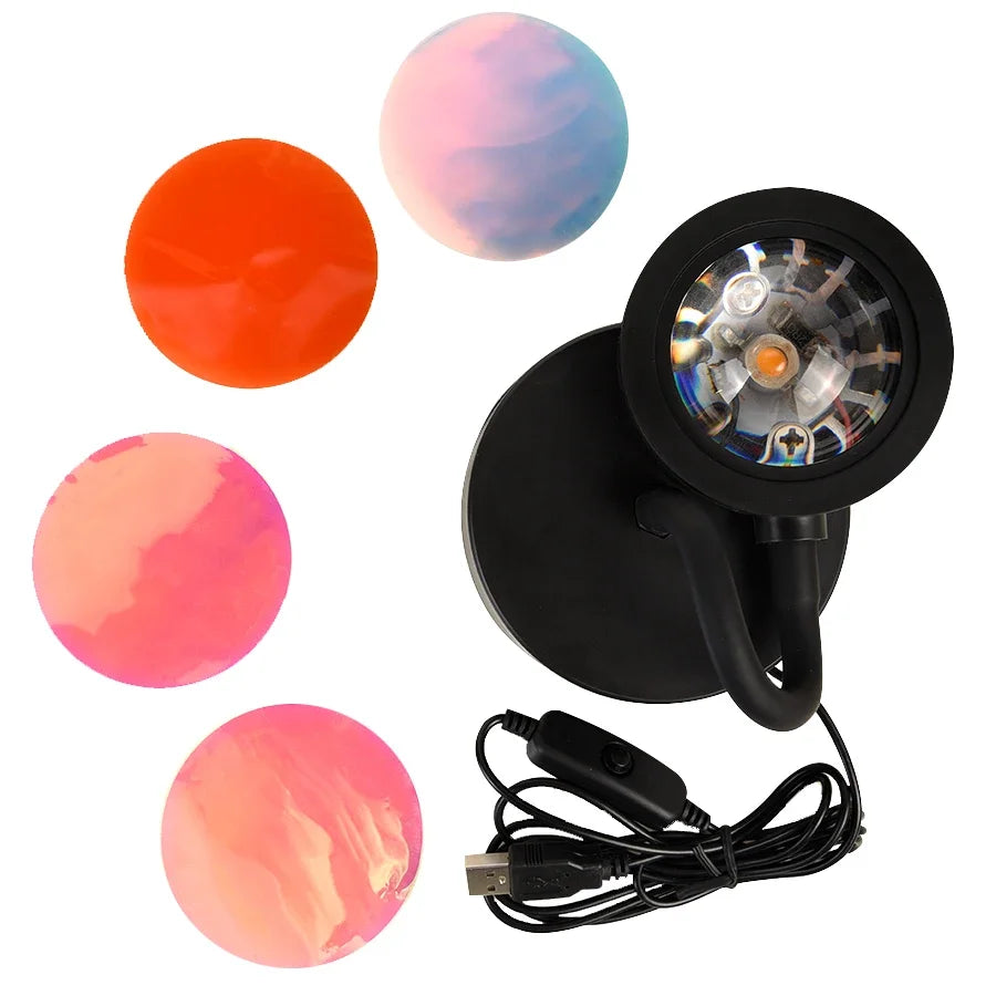 Sunset Glow Projector Lamp
