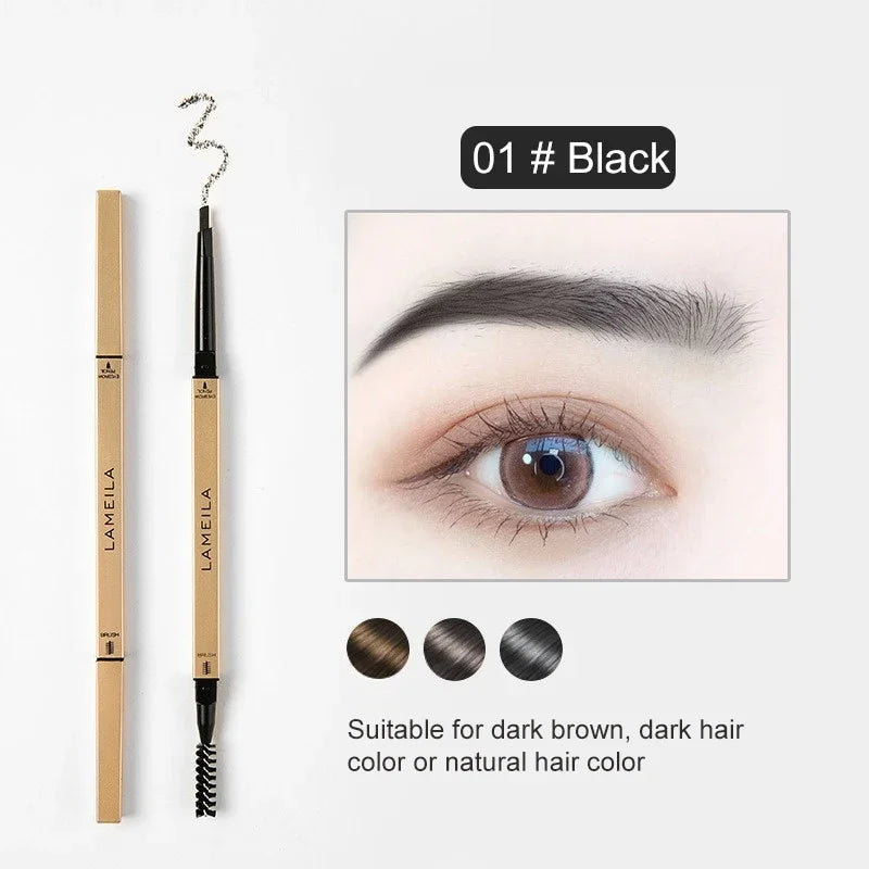 Double-Ended Waterproof Eyebrow Pen