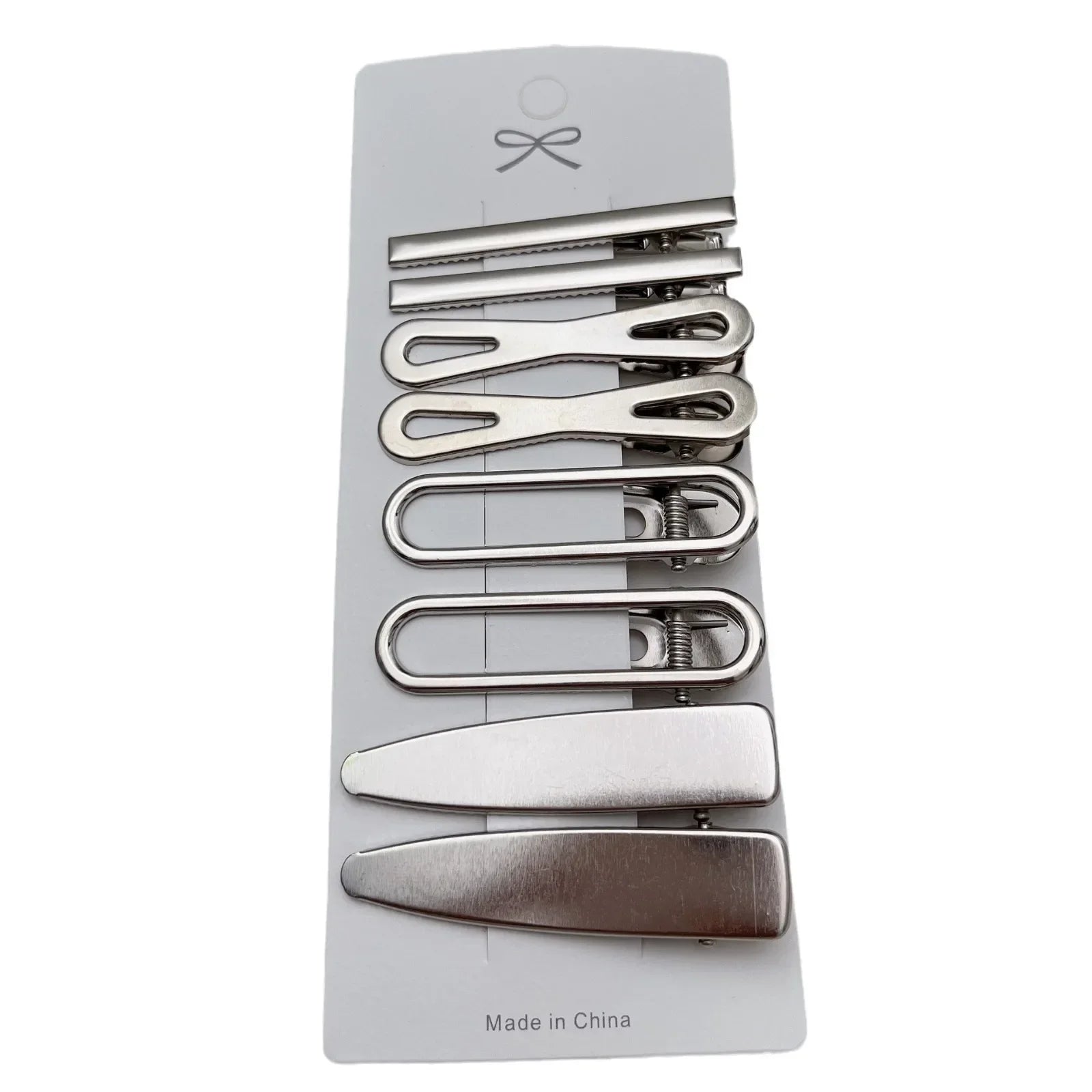 Metal Hair Clip Set