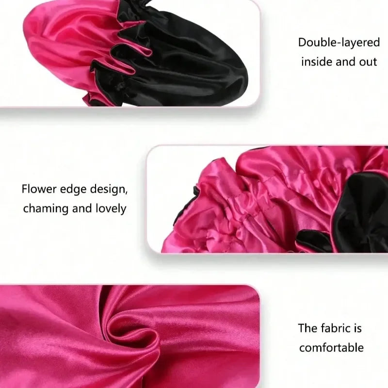 Reversible Satin Bonnet