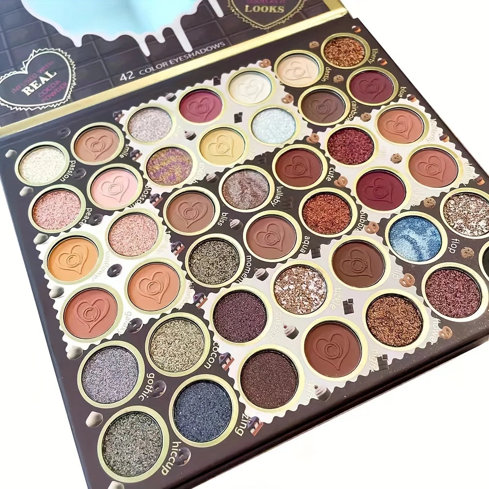 Chocolate Rainbow Eyeshadow Palette
