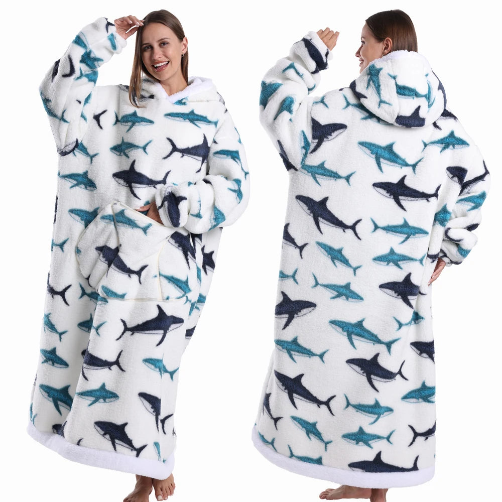 Halloween Oversized Wearable Blanket