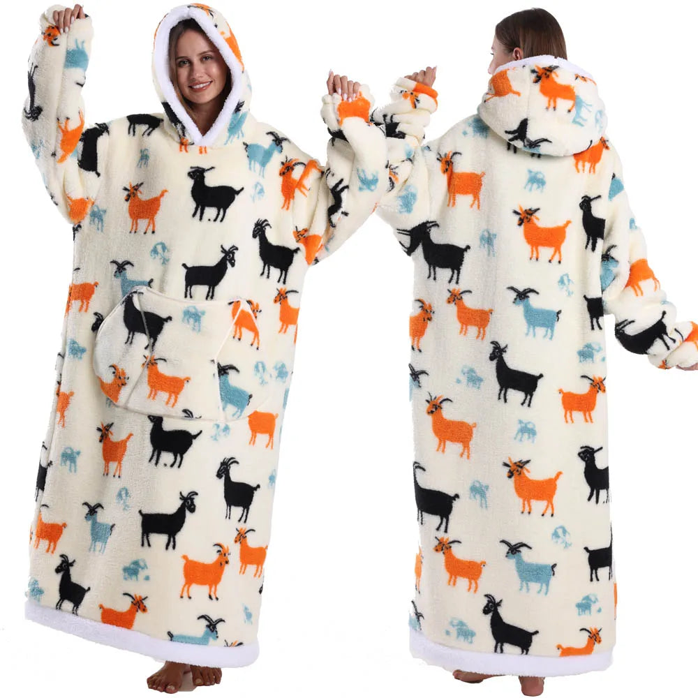 Halloween Oversized Wearable Blanket