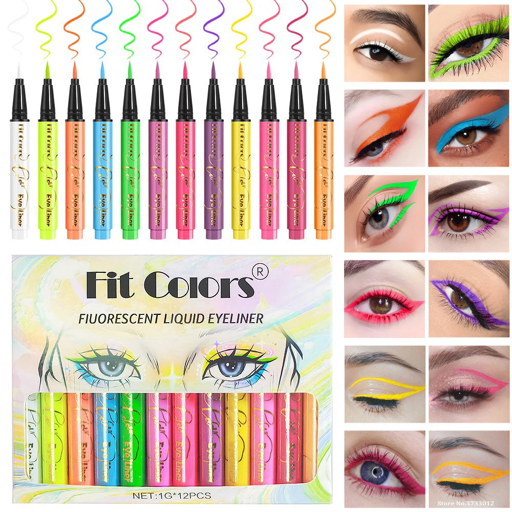 Neon Liquid Eyeliner Set