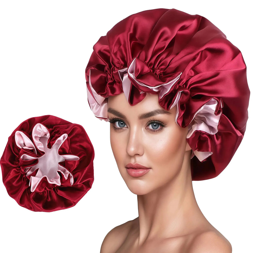 Reversible Satin Bonnet