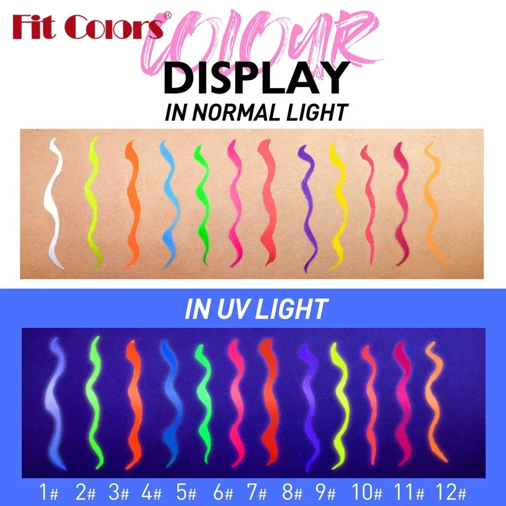 Neon Liquid Eyeliner Set