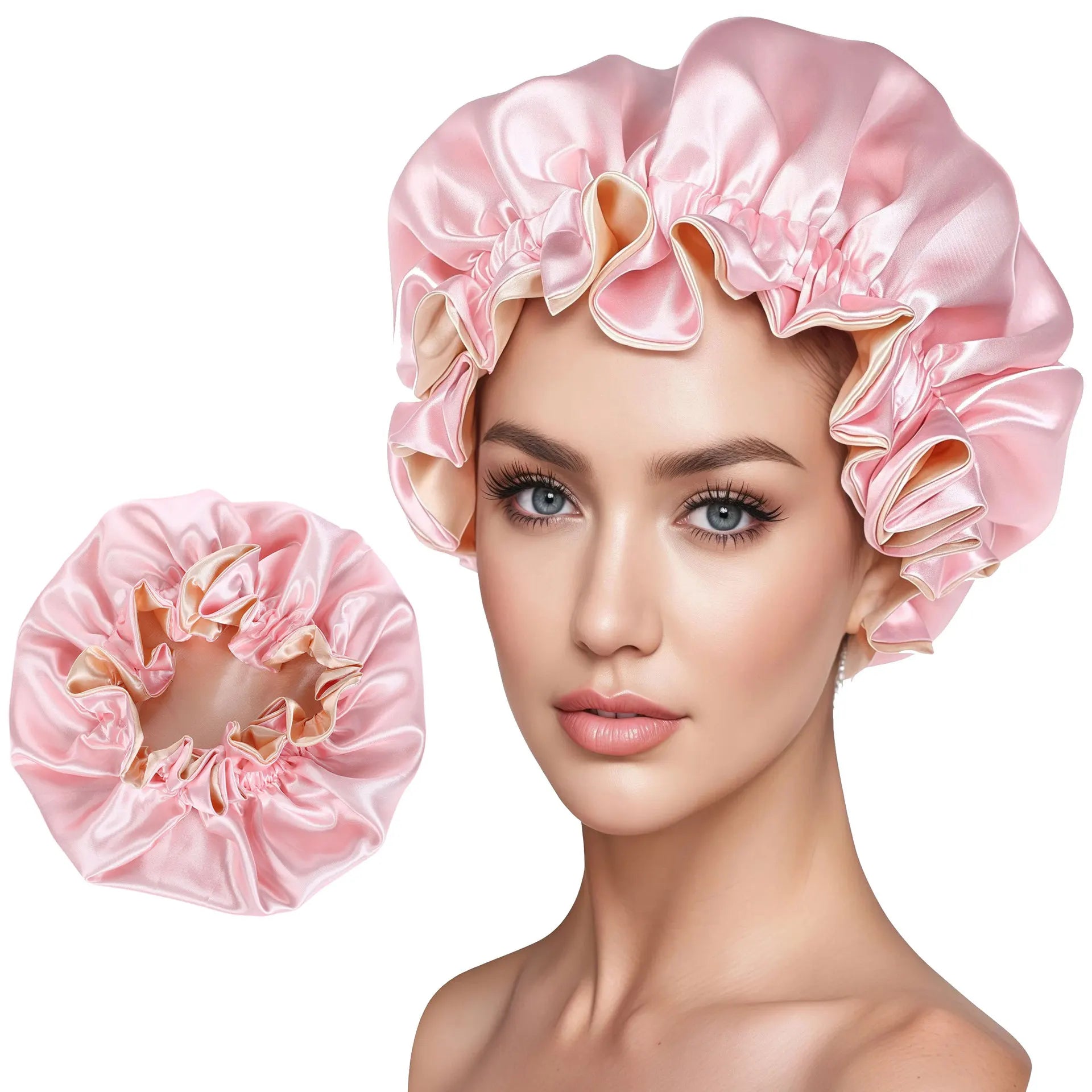 Reversible Satin Bonnet