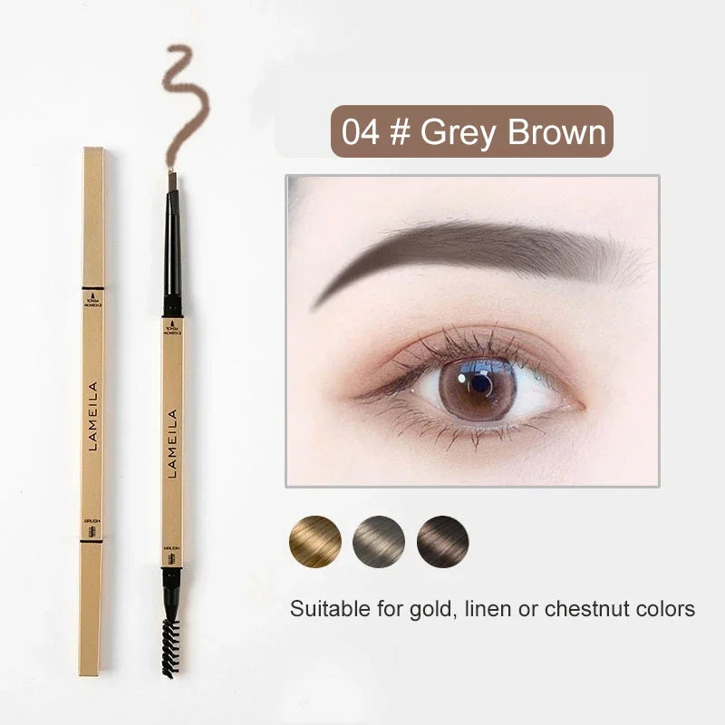 Double-Ended Waterproof Eyebrow Pen