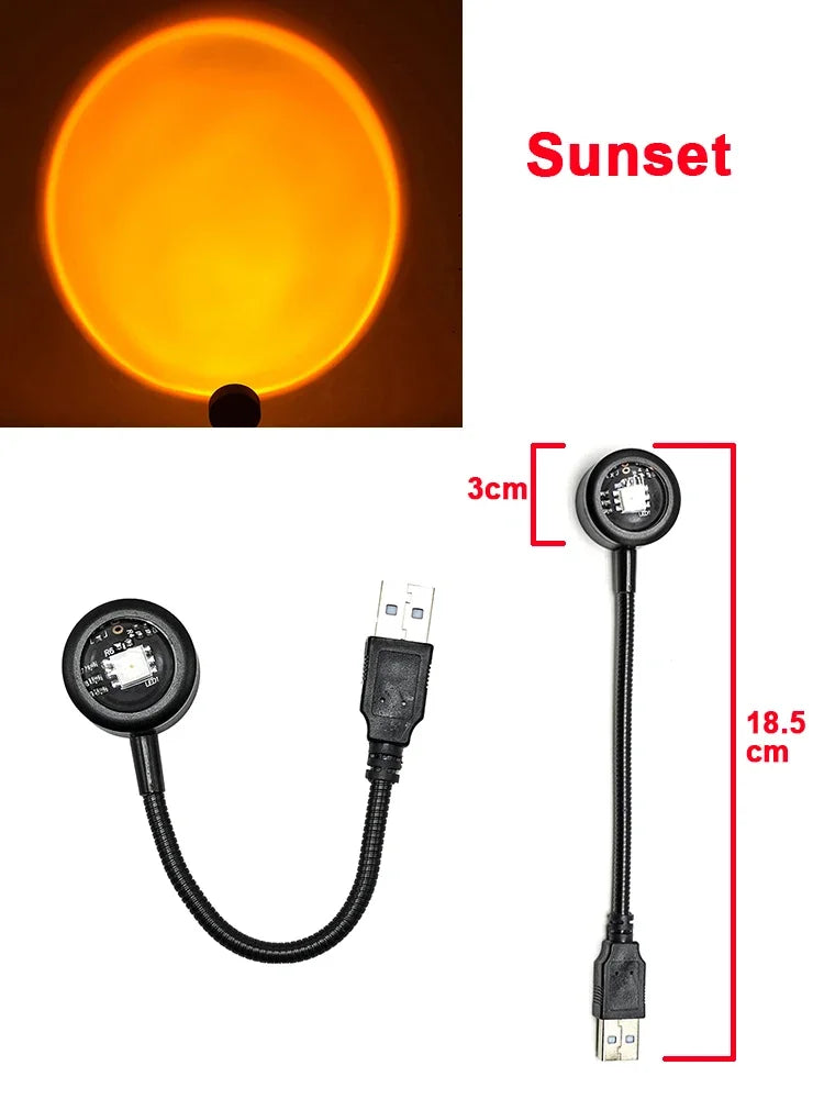 Sunset Glow Projector Lamp
