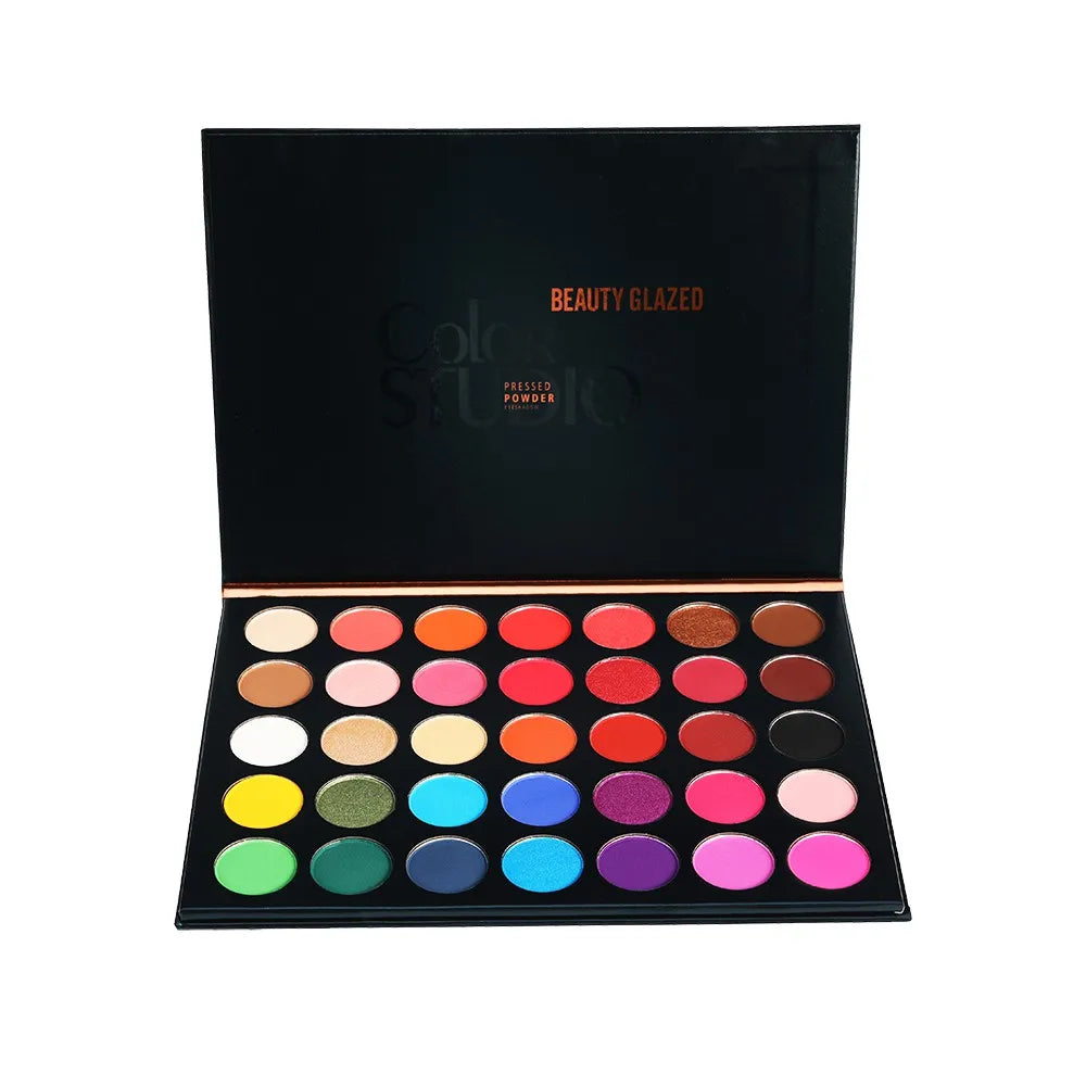 35 Color Matte &amp; Shimmer Eyeshadow Palette