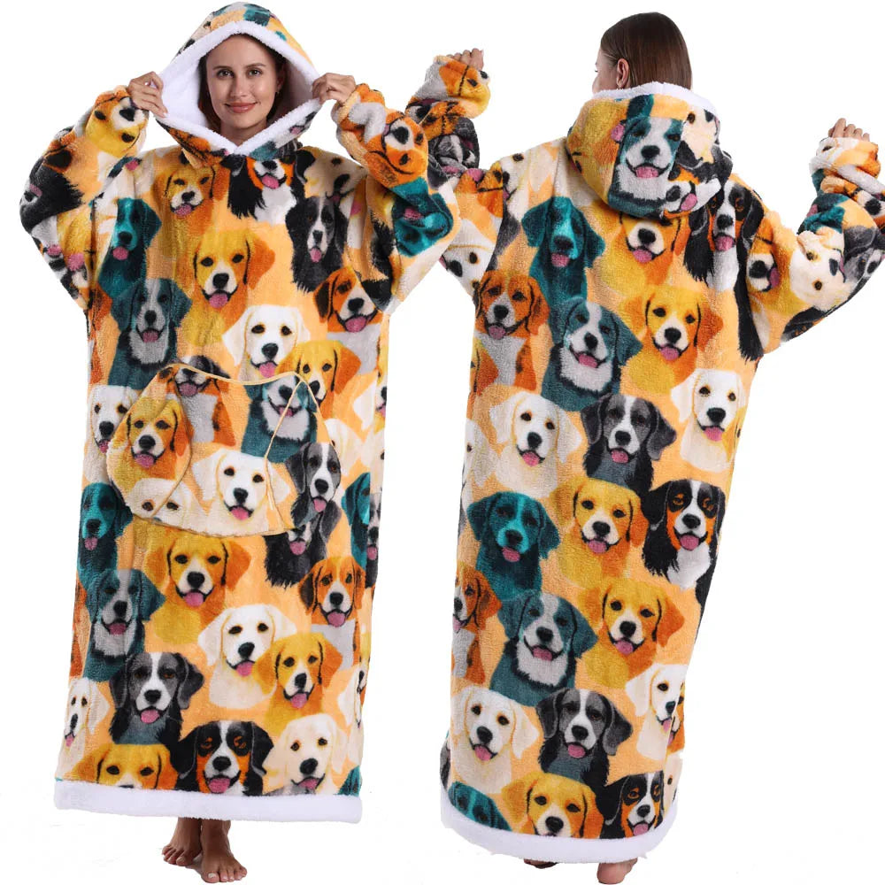 Halloween Oversized Wearable Blanket