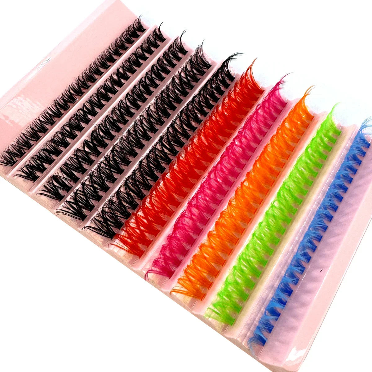120-Piece Colored DIY Lash Cluster Kit