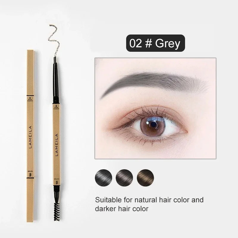 Double-Ended Waterproof Eyebrow Pen