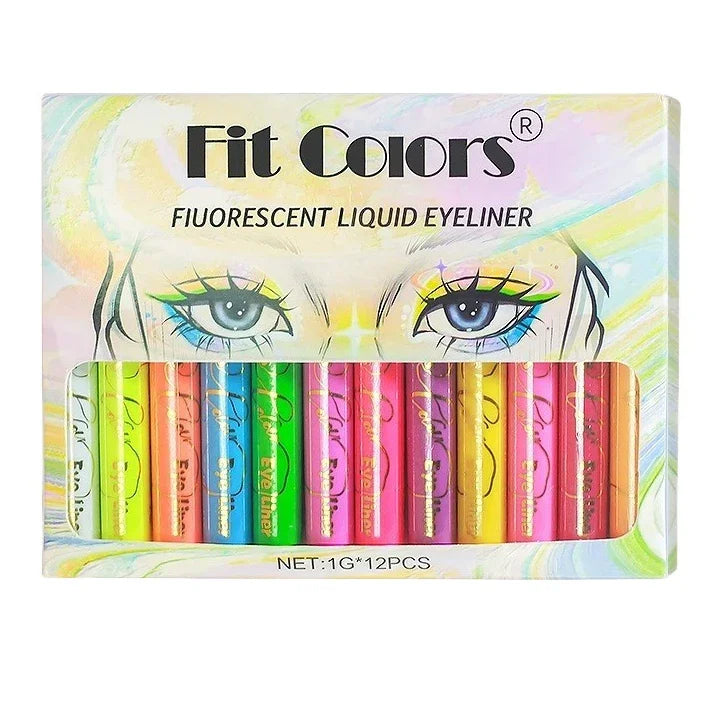 Neon Liquid Eyeliner Set