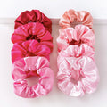 8-Piece Elastic Hair Scrunchie Set
